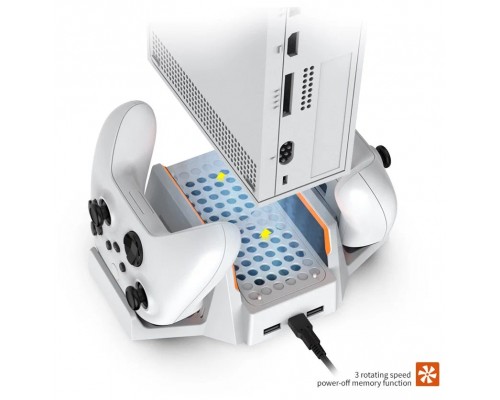 XBox Series S Multi-Functional Stand + Battery pack 800mAH White (2шт) Dobe TYX-0663 XBox Series S Multi-Functional Stand + Battery pack 800mAH White (2шт) Dobe TYX-0663