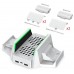 XBox Series S Multi-Functional Stand + Battery pack 800mAH White (2шт) Dobe TYX-0663