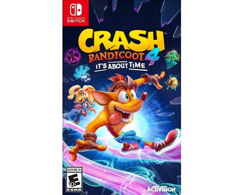 Игра Crash Bandicoot 4 It`s About Time для Nintendo Switch (TSA-HAC-AXSRA-UPX) (Русские субтитры) Игра Crash Bandicoot 4 It`s About Time для Nintendo Switch (TSA-HAC-AXSRA-UPX) (Русские субтитры)