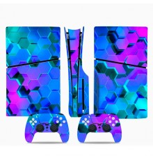 Наклейки PS 5 Slim в ассортименте [на весь корпус]