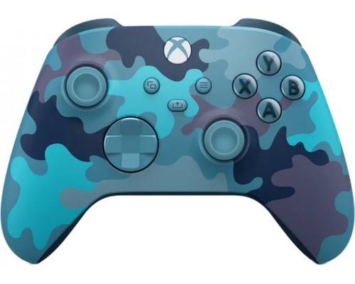 Геймпад Microsoft Xbox Series Wireless Controller (Minerale Camo / Синий Камуфляж) Геймпад Microsoft Xbox Series Wireless Controller (Minerale Camo / Синий Камуфляж)