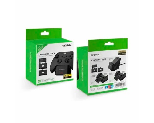 Зарядная станция для геймпадов Xbox One/Series + аккумулятор 1200mAh TYX-0607 Зарядная станция для геймпадов Xbox One/Series + аккумулятор 1200mAh TYX-0607